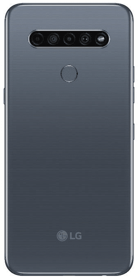 LG K61s pametni telefon, 4GB/128GB, titan (LMK630EMW)