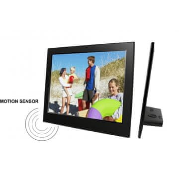 BRAUN DigiFrame 8 Slim digitalni okvir, črn