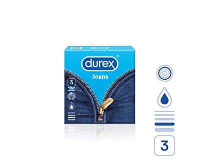 Durex Jeans kondomi, 3 kosi