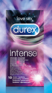  Durex Intense Orgasmic kondomi, 10 kosov