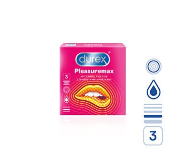  Durex Pleasuremax kondomi, 3 kosi