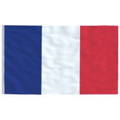 Vidaxl Francoska zastava 90x150 cm
