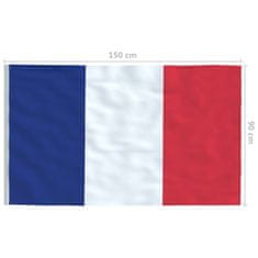 shumee Francoska zastava 90x150 cm