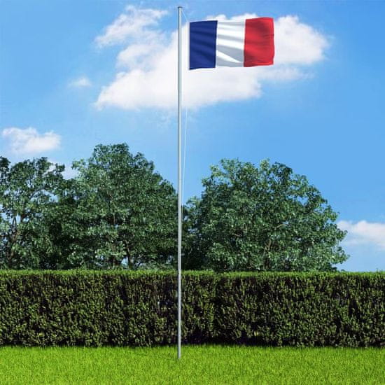 Greatstore Francoska zastava 90x150 cm