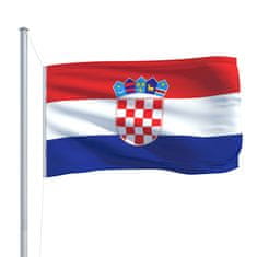 Greatstore Hrvaška zastava 90x150 cm