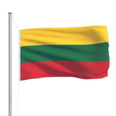 Vidaxl Litvanska zastava 90x150 cm