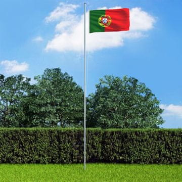 Vidaxl vidaXL Portugalska zastava 90x150 cm