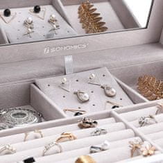 Troli Oblikovalska škatla za nakit z ogledalom JBC138