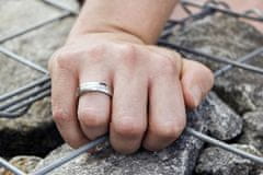 Beneto Poročni prstan iz jekla SPP09 (Obseg 60 mm)