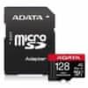 High Endurance microSDXC spominska kartica, 128GB, UHS 3, V30, A2 + SD adapter