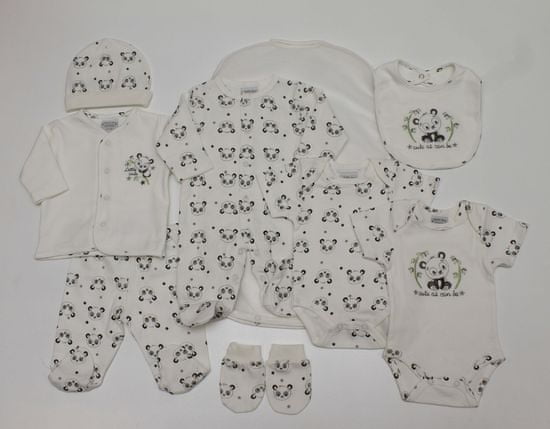 Just Too Cute darilni komplet za dojenčke 8set, panda