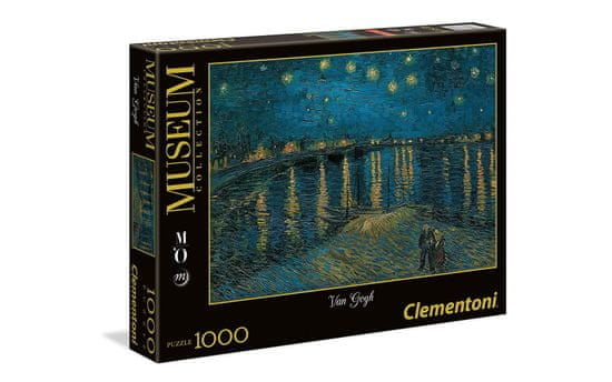Clementoni 39344 Van Gogh: Starry Night Over The Rhone sesatvljanka, 1000 kosov