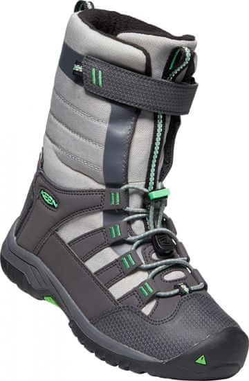 KEEN WINTERPORT NEO WP Y otroški visoki zimski čevlji, magnet/irish green