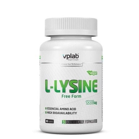 VPLAB L-Lysine esencialna aminokislina, 1000 mg