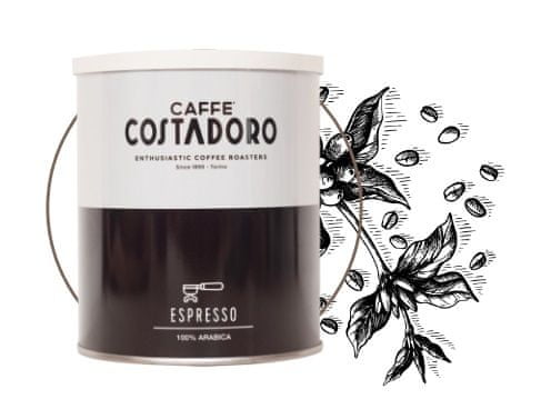 Caffè Costadoro Arabica mleta kava, espresso, 250 g