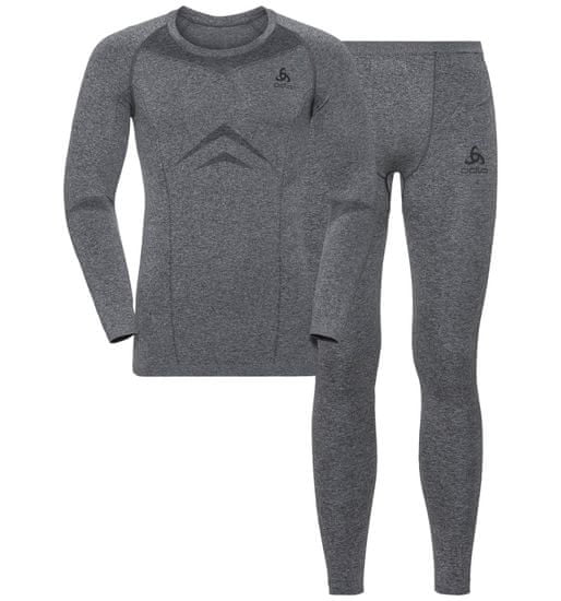 ODLO Performance Evolution Warm moški set, Grey Melange (B:15700)