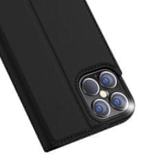 Dux Ducis Skin Pro knjižni usnjeni ovitek za iPhone 12 Pro Max, črna