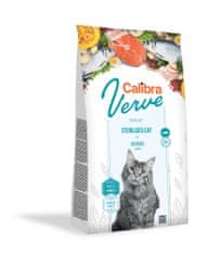 Calibra Verve Sterilised suha hrana za mačke, slanik, brez žit, 3,5 kg