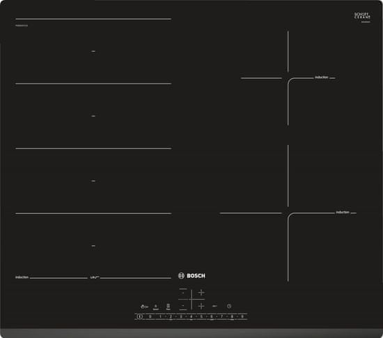 Bosch PXE631FC1E indukcijska kuhalna plošča