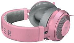 Razer Kraken gaming slušalke, roza