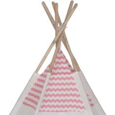 Enero Otroški šotor Teepee PINK, dimenzije 106 x 106 x 150 cm T-208