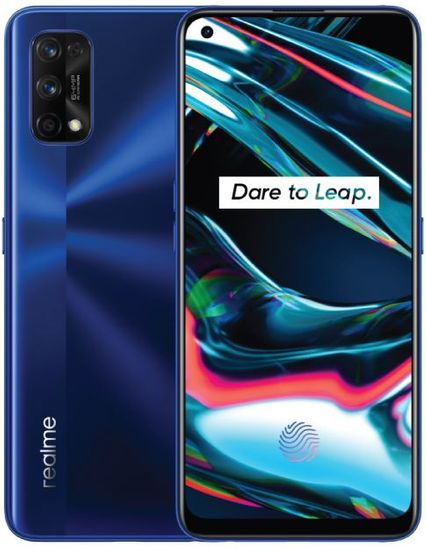 realme 7 Pro pametni telefon, 8GB/128GB, Mirror Blue