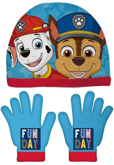 Disney fantovski set kape in rokavic Tačke na patrulji