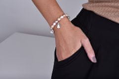 JwL Luxury Pearls Fina zapestnica iz pravih biserov z obeski JL0419