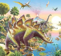 Dinozavri Puzzle: Stegosaurus 60 kosov