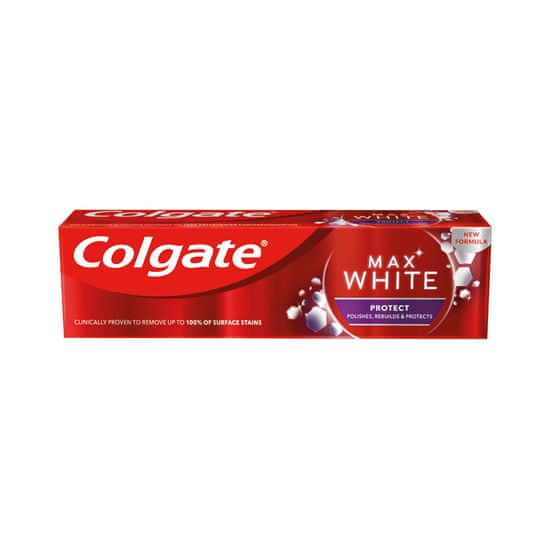 Colgate zobna pasta Max White, White and Protect, 75 ml