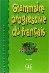 Grammaire progressive du francais pour les adolescents: Débutant Livre + corrigés
