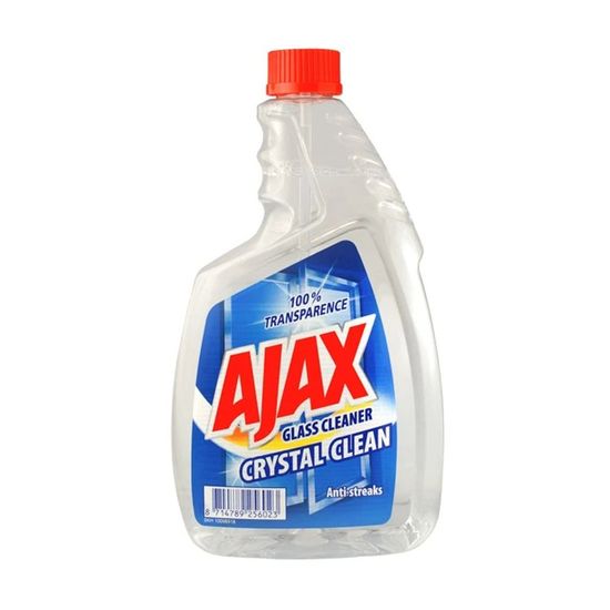 AJAX Crystal Clean tekoče čistilo za okna, refil (Antifog), 750 ml