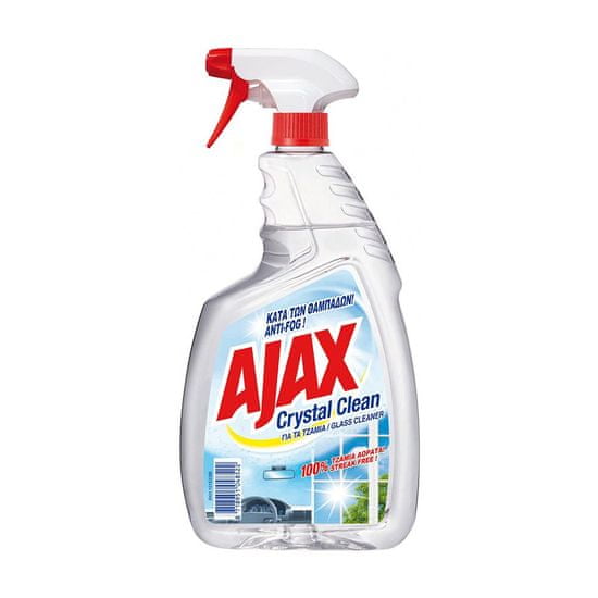 AJAX Crystal Clean tekoče čistilo za okna (Antifog), 750 ml