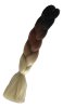 Lasni podaljški za pletenje kitk, C15 ombre brown