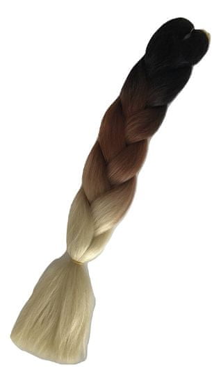 Vipbejba Lasni podaljški za pletenje kitk, C15 ombre brown