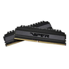 Patriot Viper 4 Blackout pomnilnik (RAM), 64 GB (2x32GB) DDR4, 3200 MHz, CL16, 1,35 V, DIMM (PVB464G320C6K)