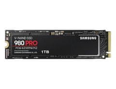 Samsung 980 Pro SSD disk, 1 TB, M.2, PCI-e 4.0 x4 NVMe, 80mm