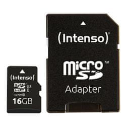 Intenso Pro Micro SDXC spominska kartica, 16 GB, 90MB/s, UHS-I