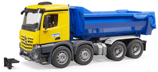 Bruder 3623 tovornjak prekucnik Mercedes-Benz Acros, modro-rumen