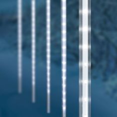 Family Christmas Meteor ledene sveče, velike 50 cm, hladno bele LED, 8 kos