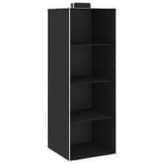 Vidaxl Viseč organizator za omaro 2 kosa s 4 policami blago