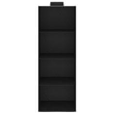 Vidaxl Viseč organizator za omaro 2 kosa s 4 policami blago