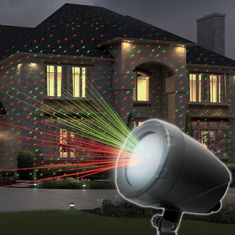 Family Christmas Laserski projektor laser show za dekoracijo 300 m2