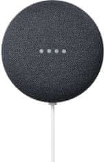 Google Nest Mini 2. generacije pameten zvočnik, temno siv