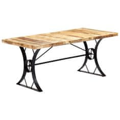 Vidaxl Jedilna miza 180x90x76 cm trden mangov les