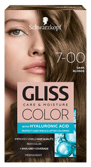 Schwarzkopf Gliss Color Care & Moisture barva za lase, 7-00 Dark Blonde