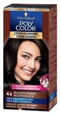 Schwarzkopf Poly Color kremna barva za lase, 46 Brown Black