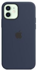 Apple iPhone 12/12 Pro Silicone Case ovitek, z MagSafe, Deep Navy