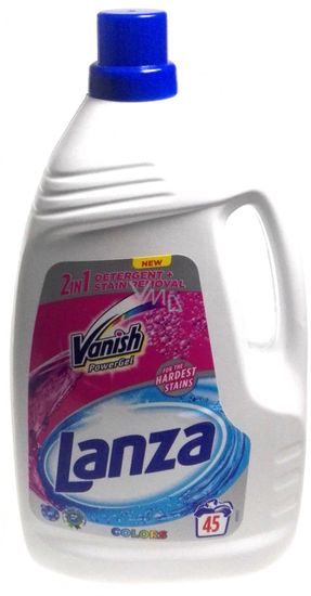 Lanza pralni detergent 2v1 Color Gel Vanish 2,97 l, 45 pranj