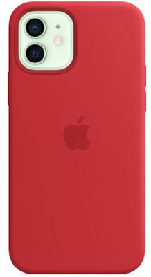 Apple iPhone 12/12 Pro Silicone Case ovitek, z MagSafe, (Product) Red
